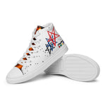 Women’s high top canvas shoes