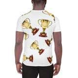 You Deserve It Affirmation Men's Athletic T-shirt Law Of Attraction