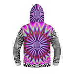 B.W.C. Psychedelic LED Hoodie t-shirt
