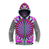 B.W.C. Psychedelic LED Hoodie t-shirt