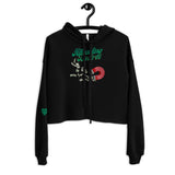 Attract Desires Law of Attraction Affirmation Crop Hoodie